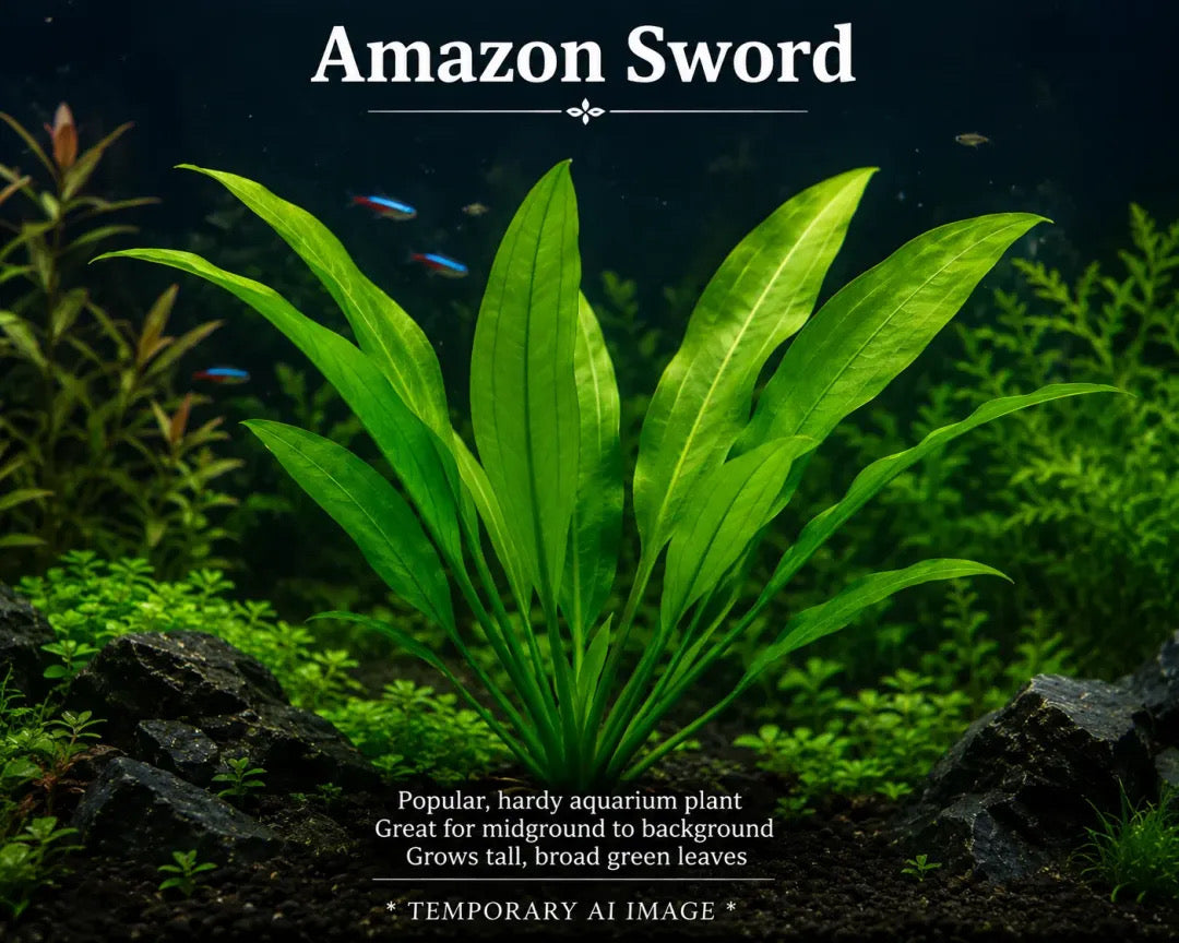 Amazon Sword Plant (Echinodorus grisebachii)